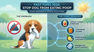 how to stop dog from eating poop home remedies
